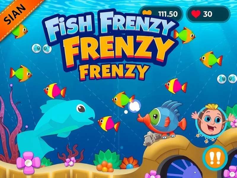 Intense fishing action in Fish Frenzy Frenzy Fish Frenzy Frenzy Gameplay Screenshot